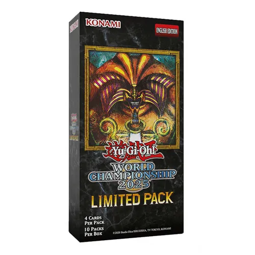 YU-GI-OH - WORLD CHAMPIONSHIP 2025 LIMITED BOOSTER DISPLAY (10 PACKS) - EN